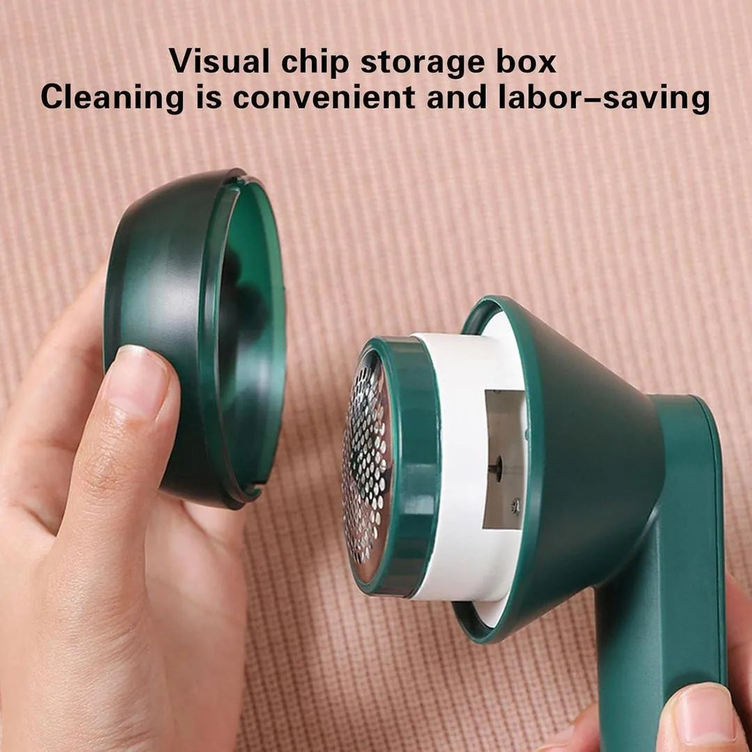 Portable Lint Remover Green Rechargeable for Home