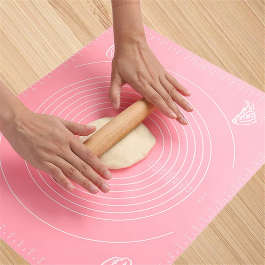👉 Heat Resistant Silicone Baking Mat for Dough Rolling & Oven Use