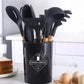 Non Stick Kitchen Utensils – 12 Pcs Silicone Cooking Tools Set