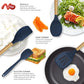 Non Stick Kitchen Utensils – 12 Pcs Silicone Cooking Tools Set