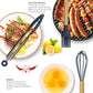 Non Stick Kitchen Utensils – 12 Pcs Silicone Cooking Tools Set