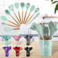 Non Stick Kitchen Utensils – 12 Pcs Silicone Cooking Tools Set
