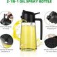 👉 2-in-1 Oil Spray Bottle for Cooking & Kitchen Use