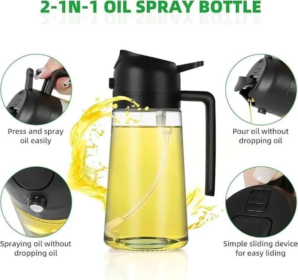 👉 2-in-1 Oil Spray Bottle for Cooking & Kitchen Use