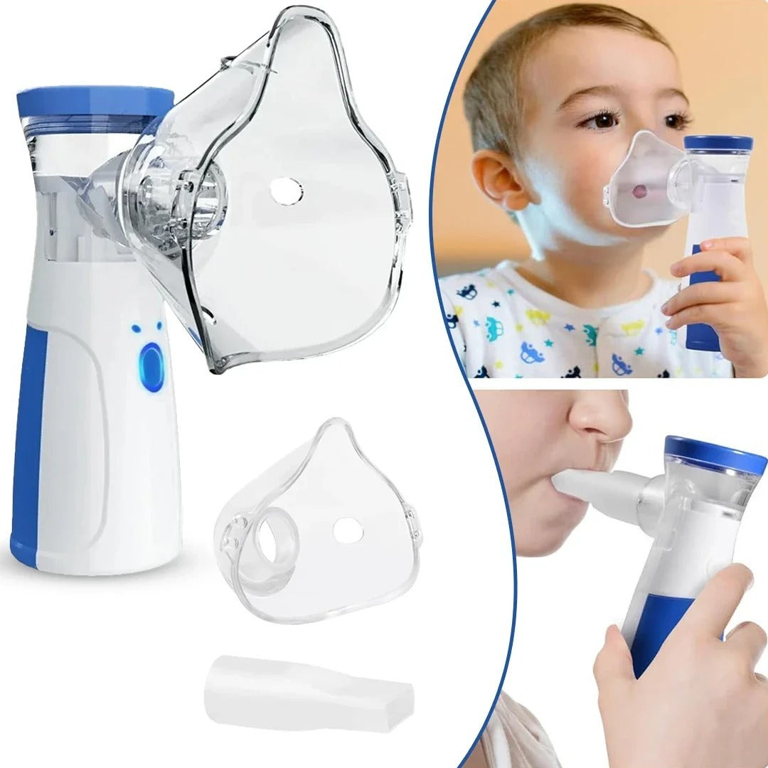 Rechargeable Nebulizer – Handheld Inhaler for Kids & Adults