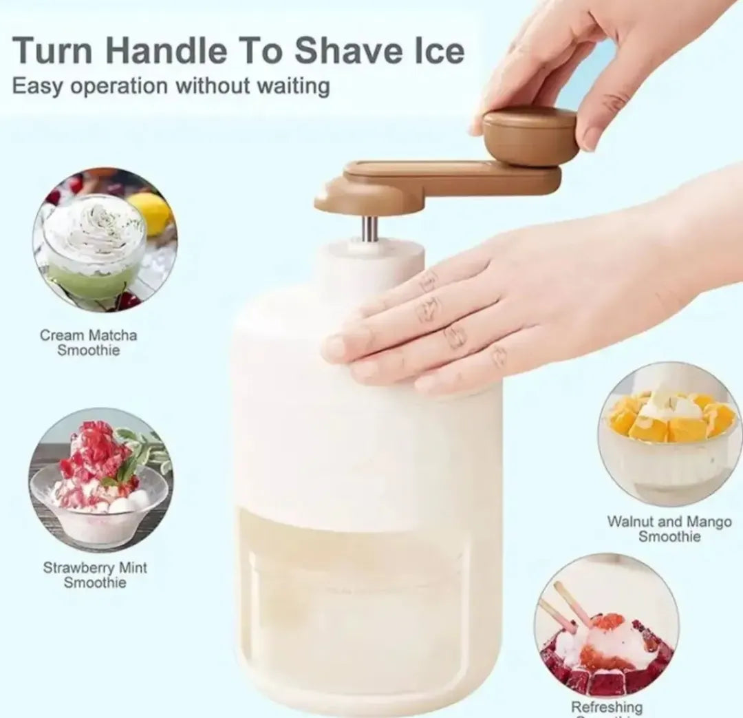 Instant Ice Shaver – Make Snow Cones in Seconds