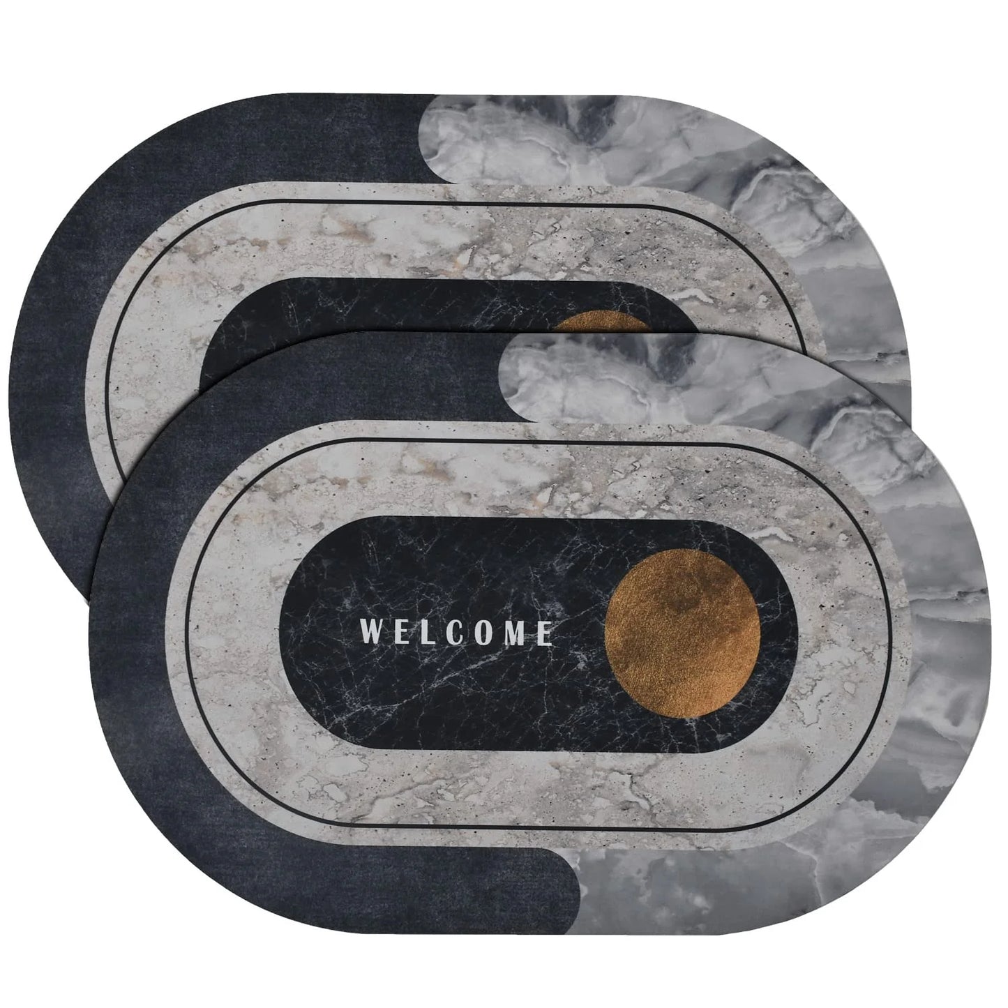 Modern Quick-Dry Anti-Slip Floor Mat for Home