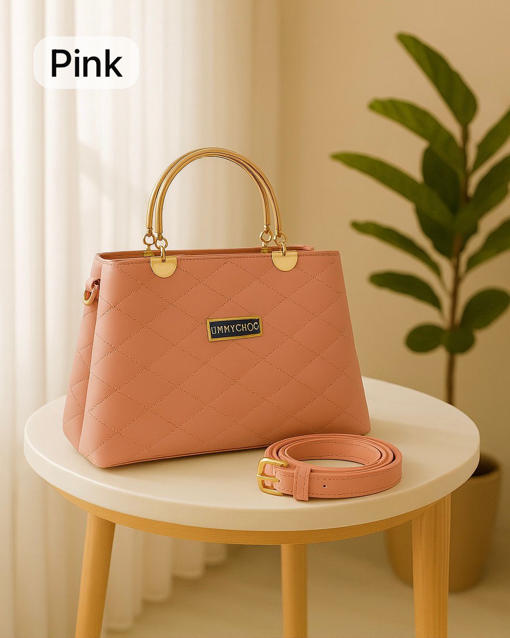 Premium Quilted Faux Leather Handbags