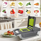 Multi-Function Vegetable Chopper & Slicer Set (16 Pieces)