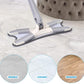 👉 360° Rotating Flat Mop with Replaceable Microfiber Heads
