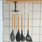 👉 360° Rotating Kitchen Hook Rack Wall Mounted Spoon Holder