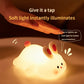 Soft Touch Bunny Lamp for Kids
