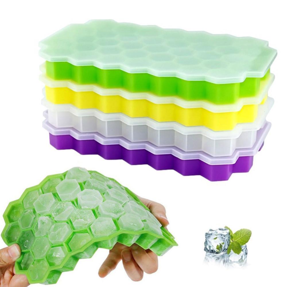👉 Easy Release Ice Cube Tray – 37 Grid Silicone Mold
