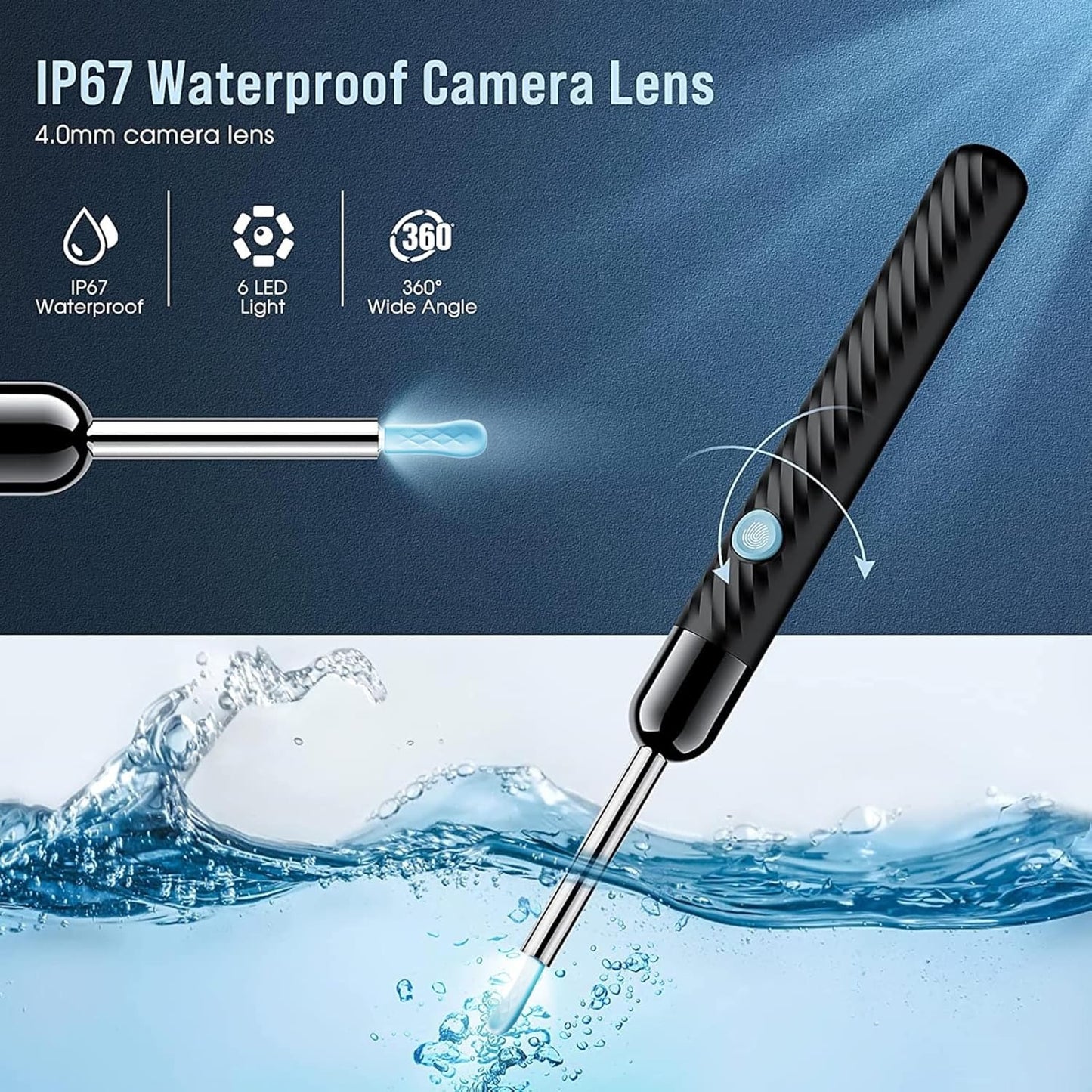 Smart Visual Ear Cleaner with Mobile Display & Camera