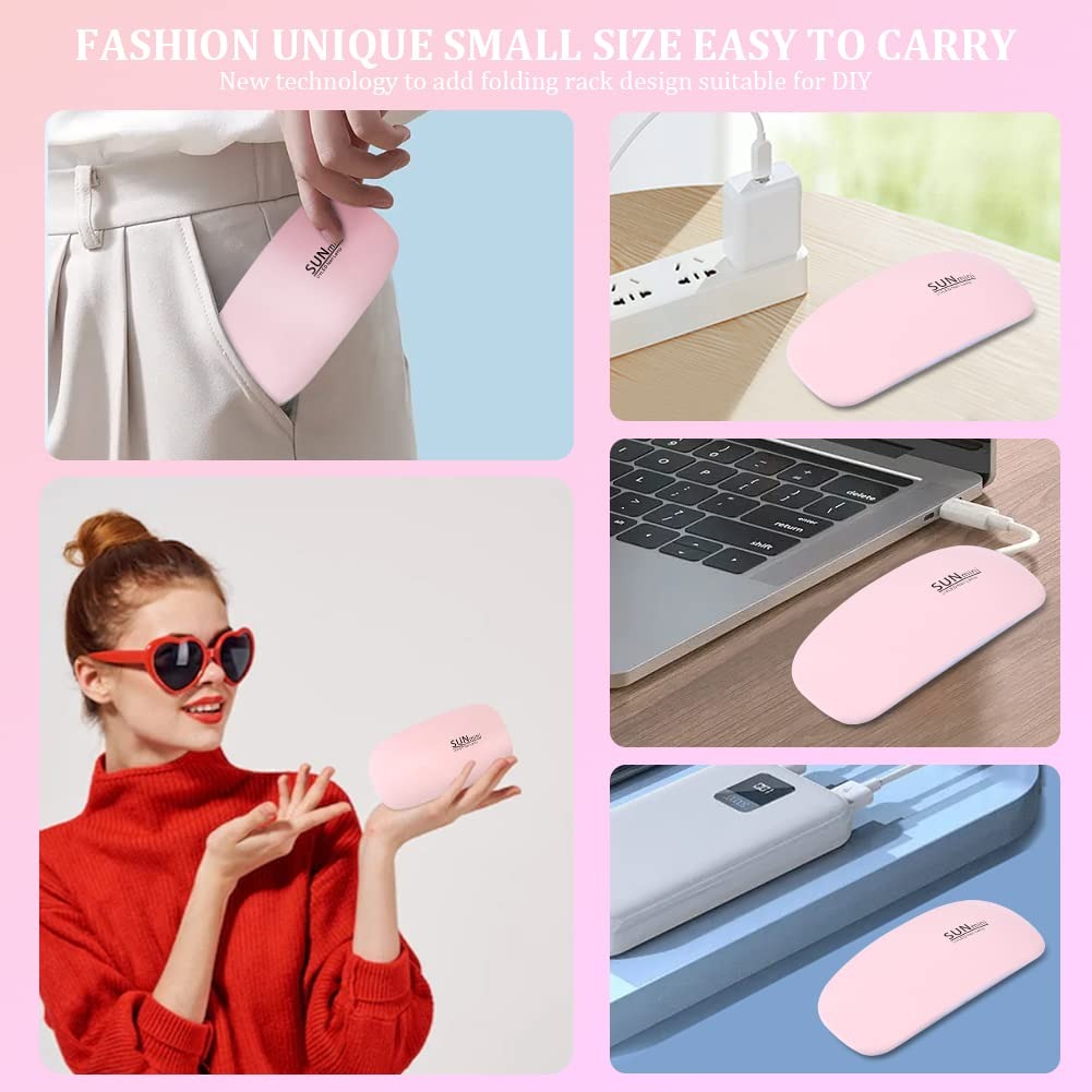 Mini UV Nail Light for Gel Nail Polish