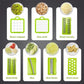 Multi-Function Vegetable Chopper & Slicer Set (16 Pieces)