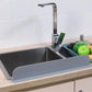 Reusable Silicone Sink Splash Guard – 14 Inch Splashproof Countertop Water Barrier