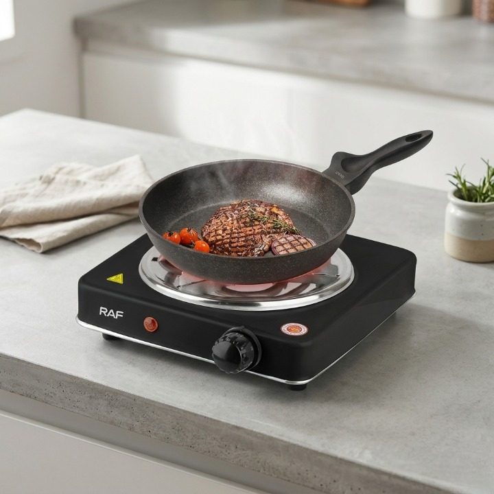 👉 1000W Electric Stove with Adjustable Temperature & Overheat Protection