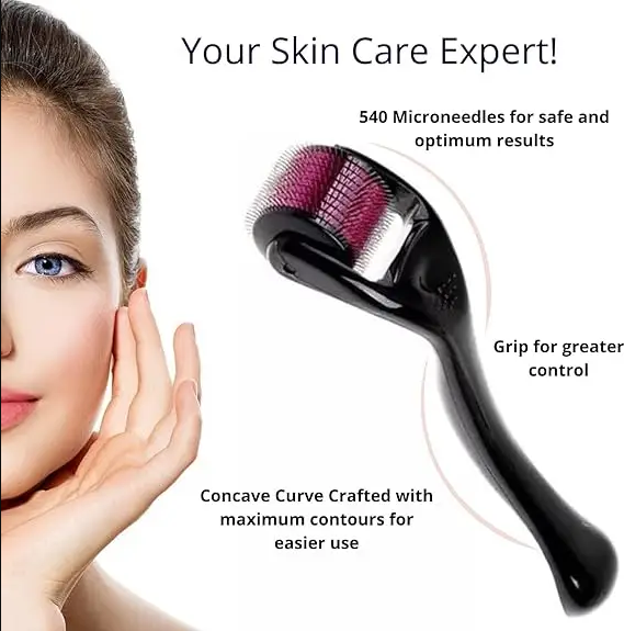 👉 Professional 0.5mm Microneedle Derma Roller