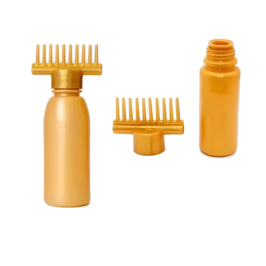 Hair Oil Applicator Comb Bottle (120ml)