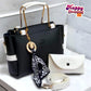 Premium Women’s Handbag Set with Stylish Matching Pouch