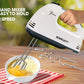 Electric Hand Mixer – 7 Speed Egg Beater for Baking & Cake Mixing