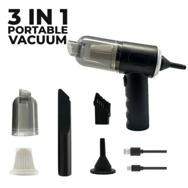 3 in 1 wireless mini vacuum cleaner