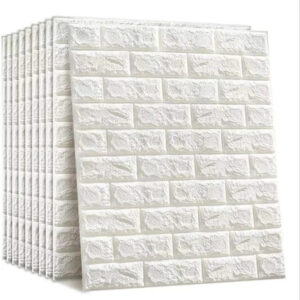 self adhesive 3d wall brick sheet