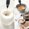 rechargeable handheld electric coffee mixer