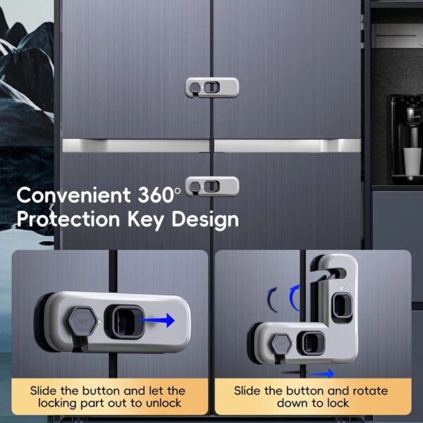 child proof fridge lock