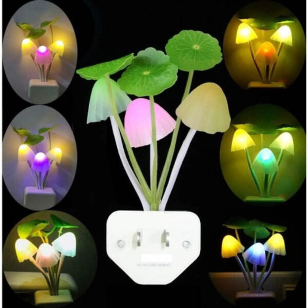 mushroom sensor night light