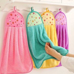 soft hanging hand towels