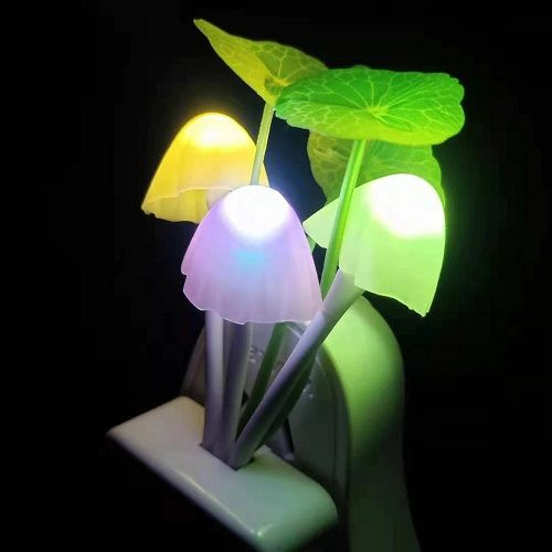 mushroom sensor night light