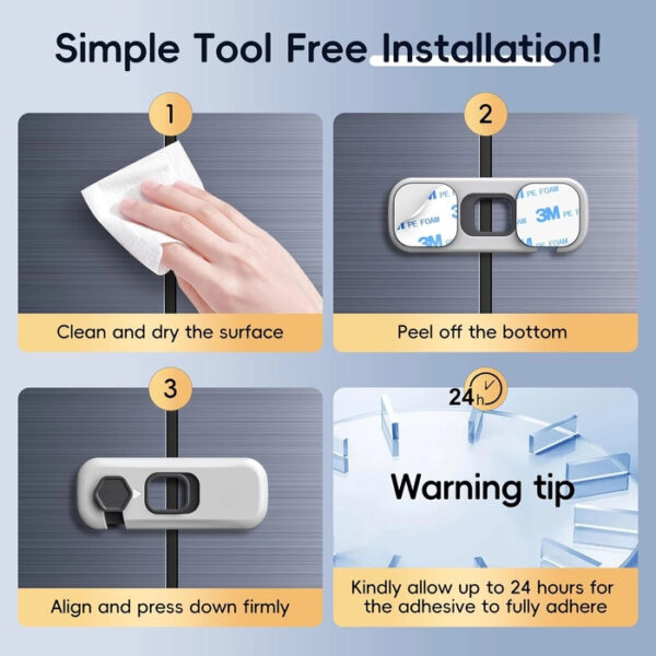 child proof fridge lock