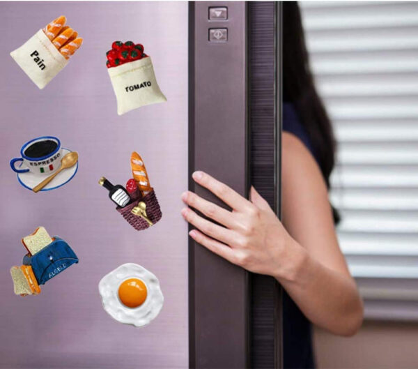 decorative fridge magnets set