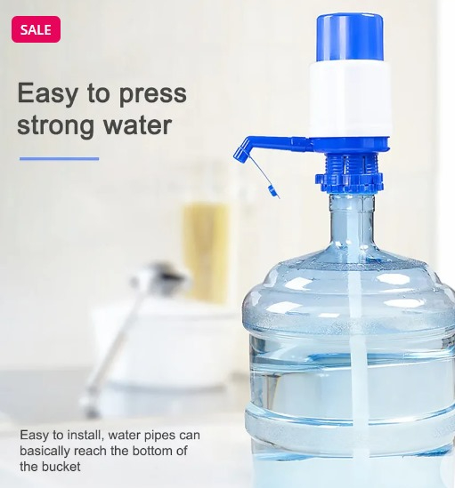 manual water pump for bottled water