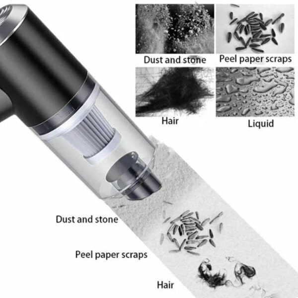 3 in 1 wireless mini vacuum cleaner