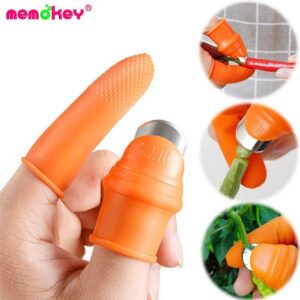 silicone thumb knife for gardening