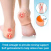 anti crack silicone gel heel pads anti crack silicone gel heel pads